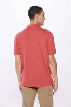 Springfield Polo piqué basico regular fit coral