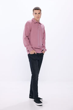 Springfield Sudadera polo rosa