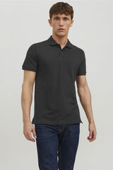 Springfield Polo slim fit liso negro