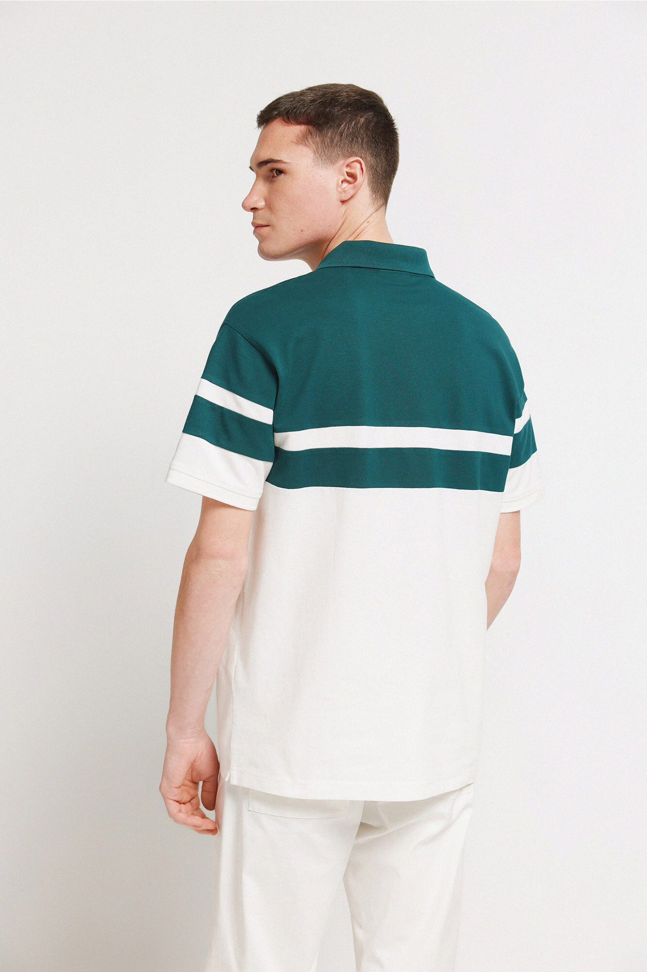 Springfield Polo regular fit de piqu&eacute; verde