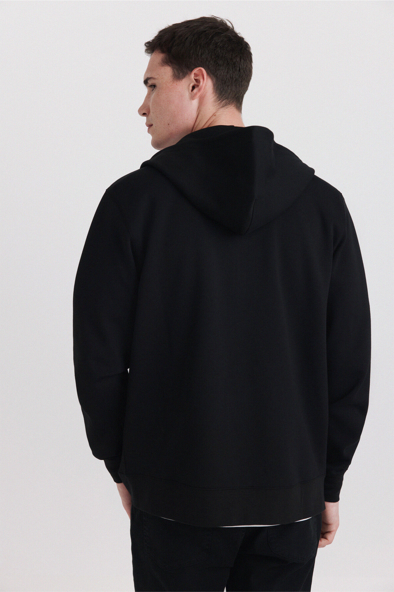 Springfield Sudadera t&eacute;cnica con capucha negro
