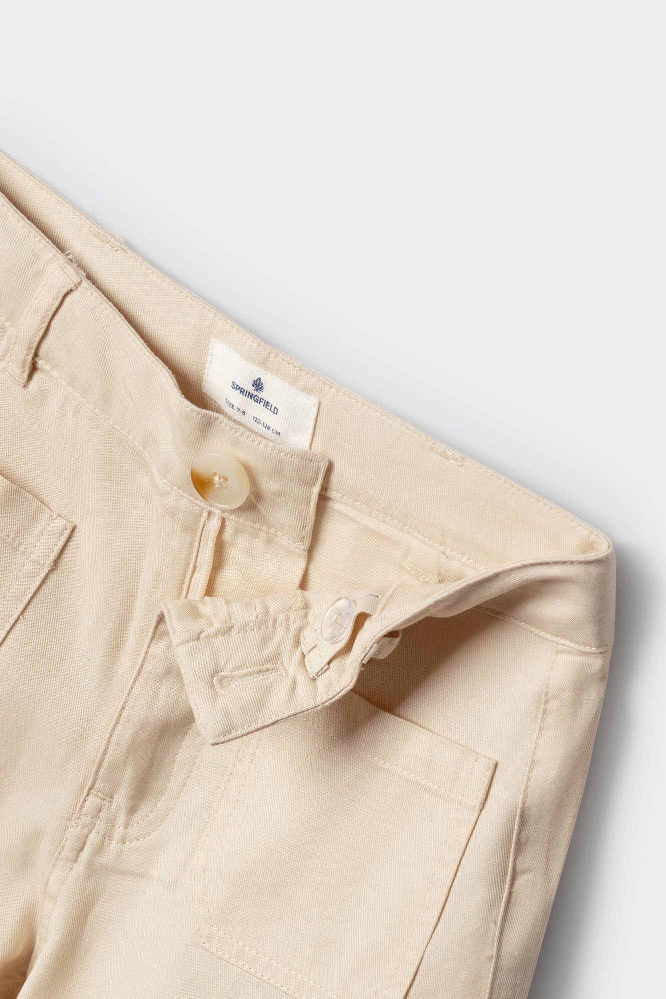 Springfield Kids Pantal&oacute;n de ni&ntilde;a de tencel estampado