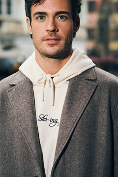 Springfield Sudadera capucha Ski- ing blanco