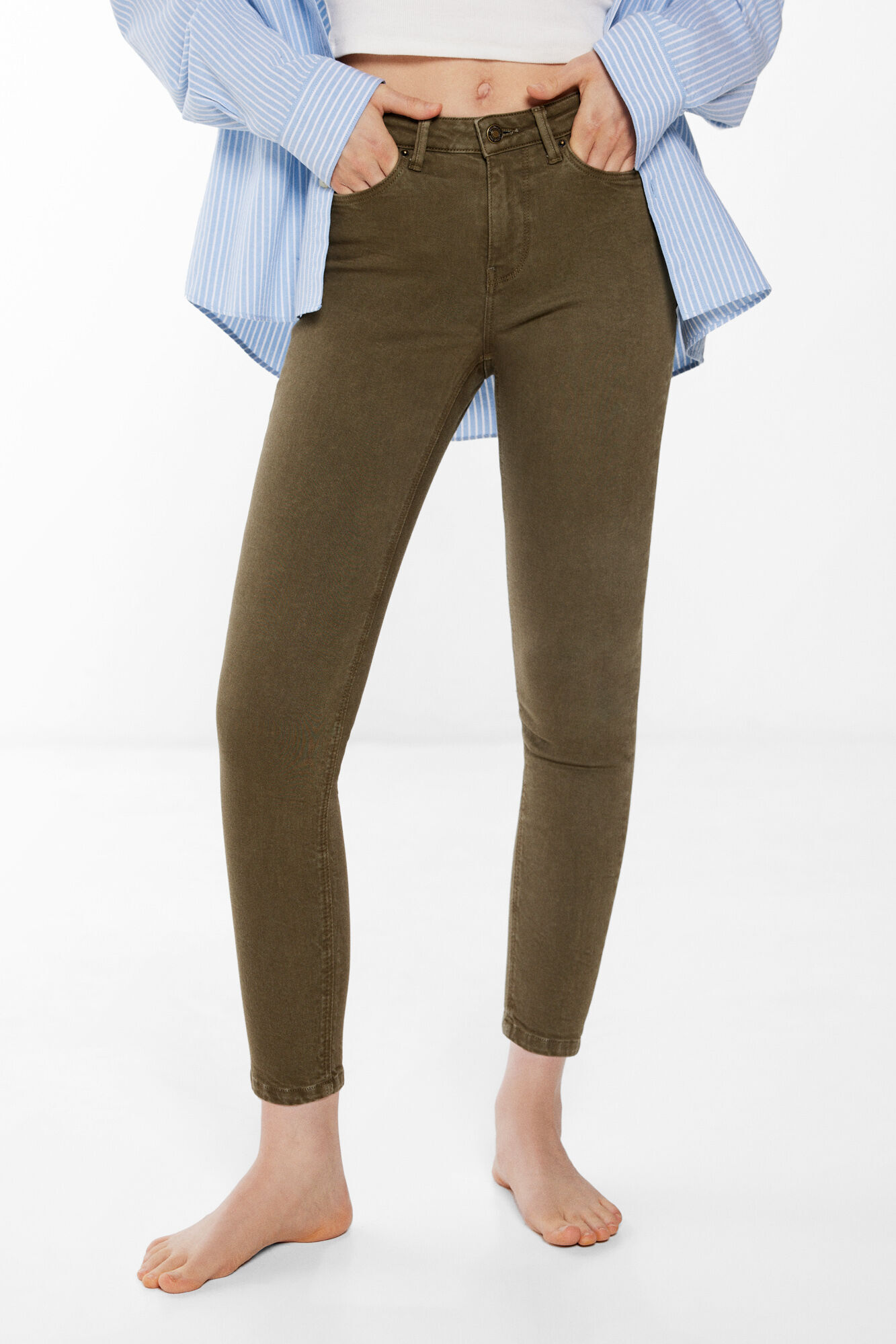 Slim kaki clearance