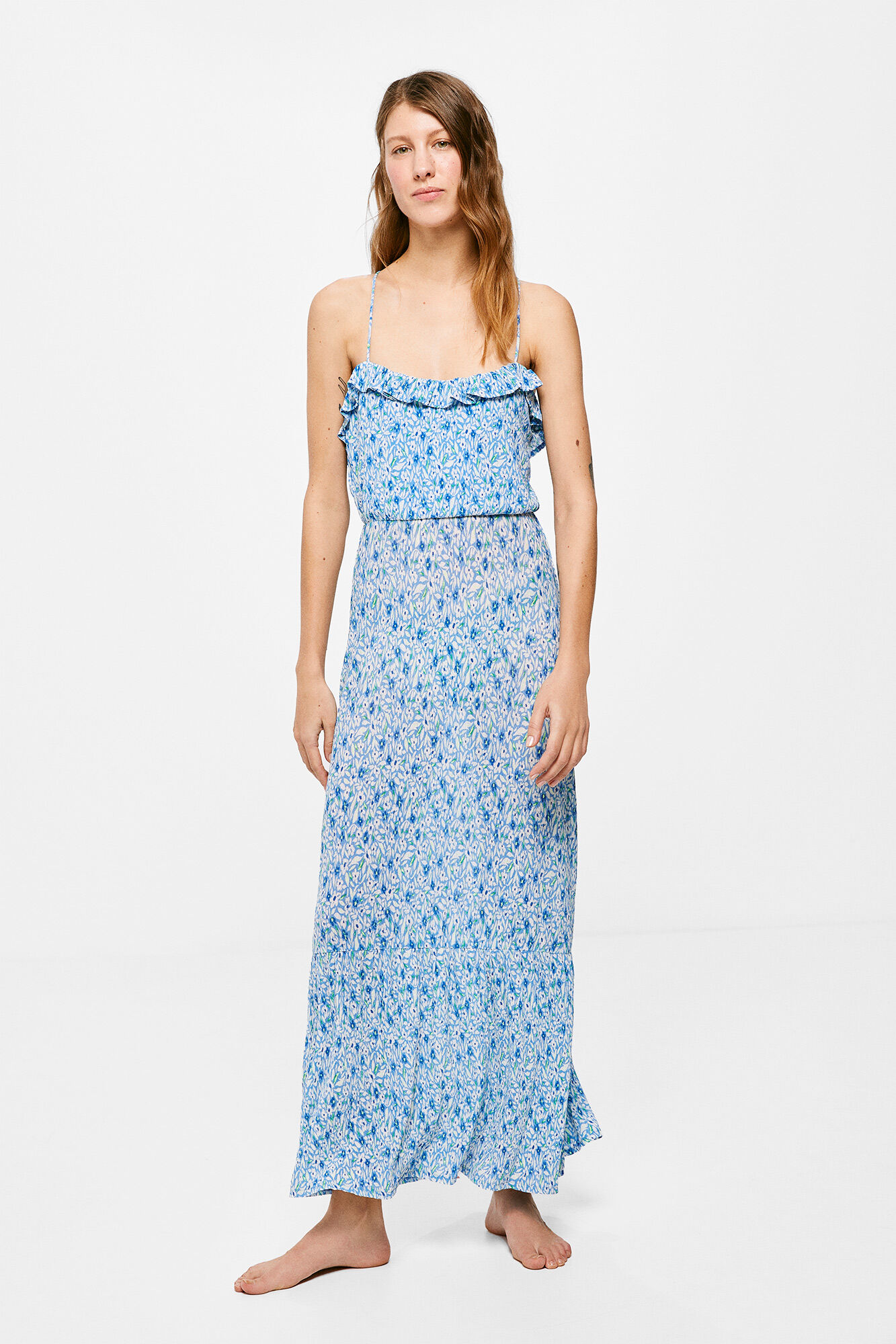 Vestido Midi Espalda Fantas a
