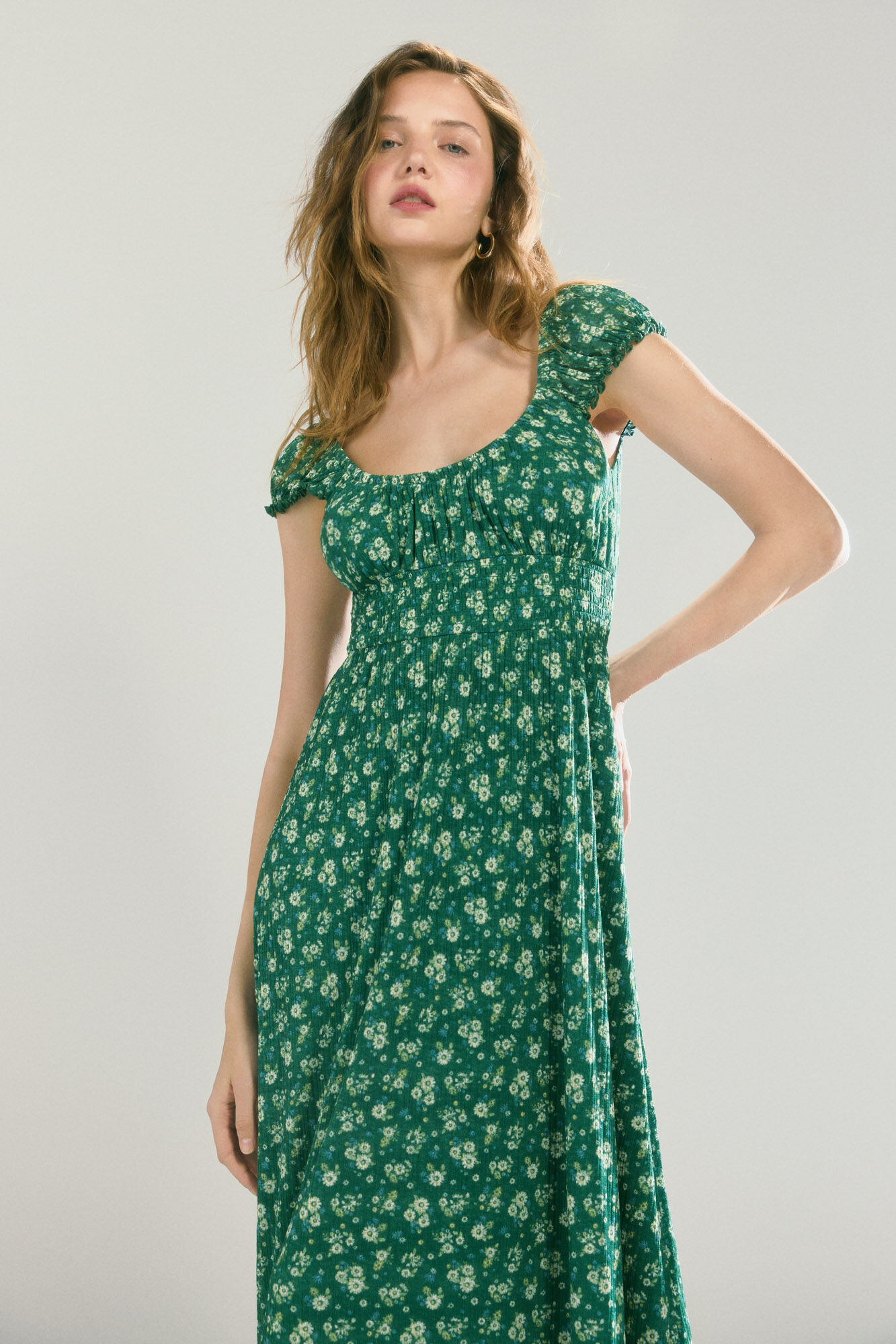 High Spirits Vestido Picnic verde