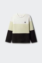 Springfield Kids Playera manga larga b&aacute;sica para ni&ntilde;o negro