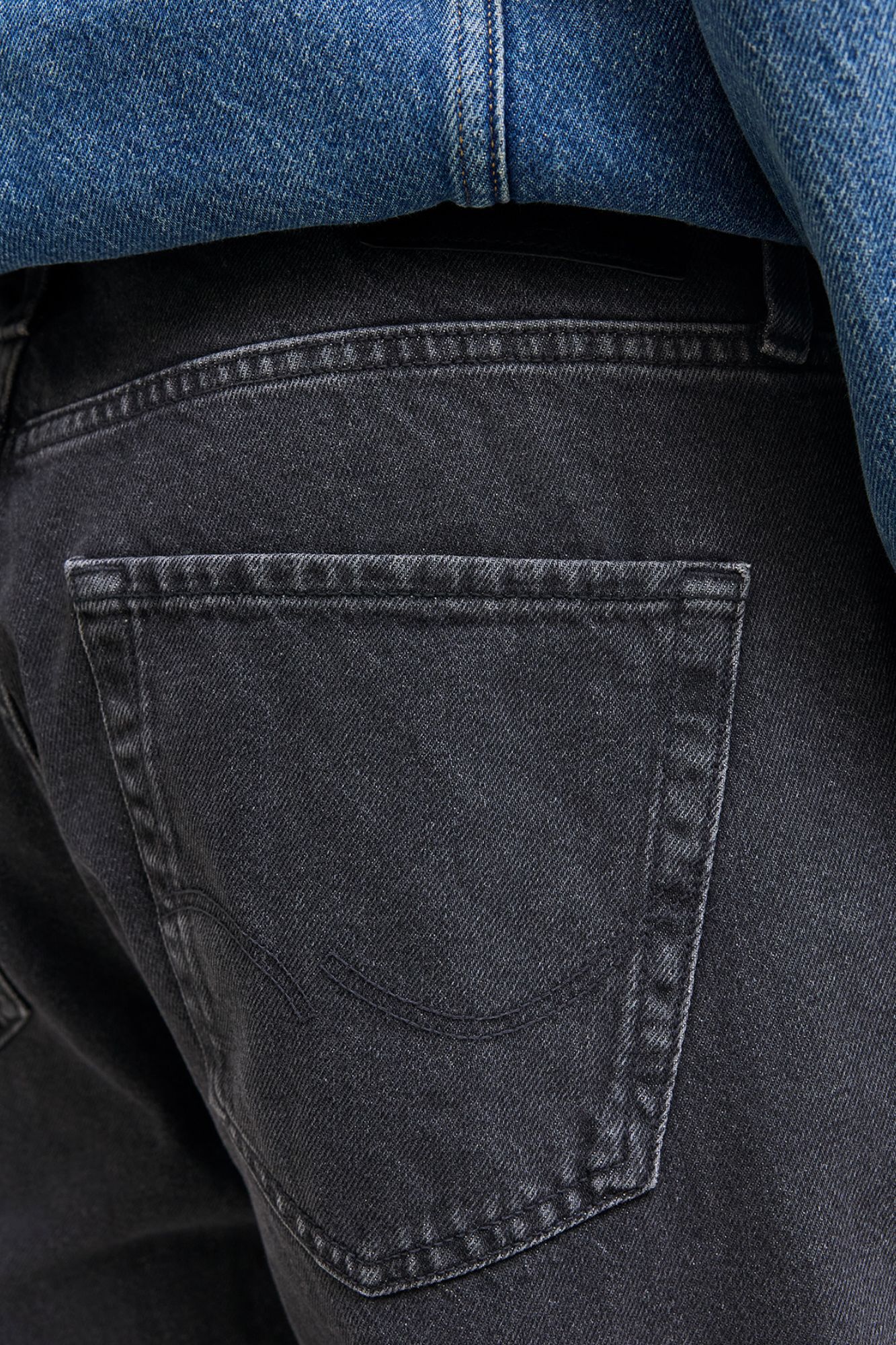 Jack & Jones Jeans relaxed efecto lavado negro