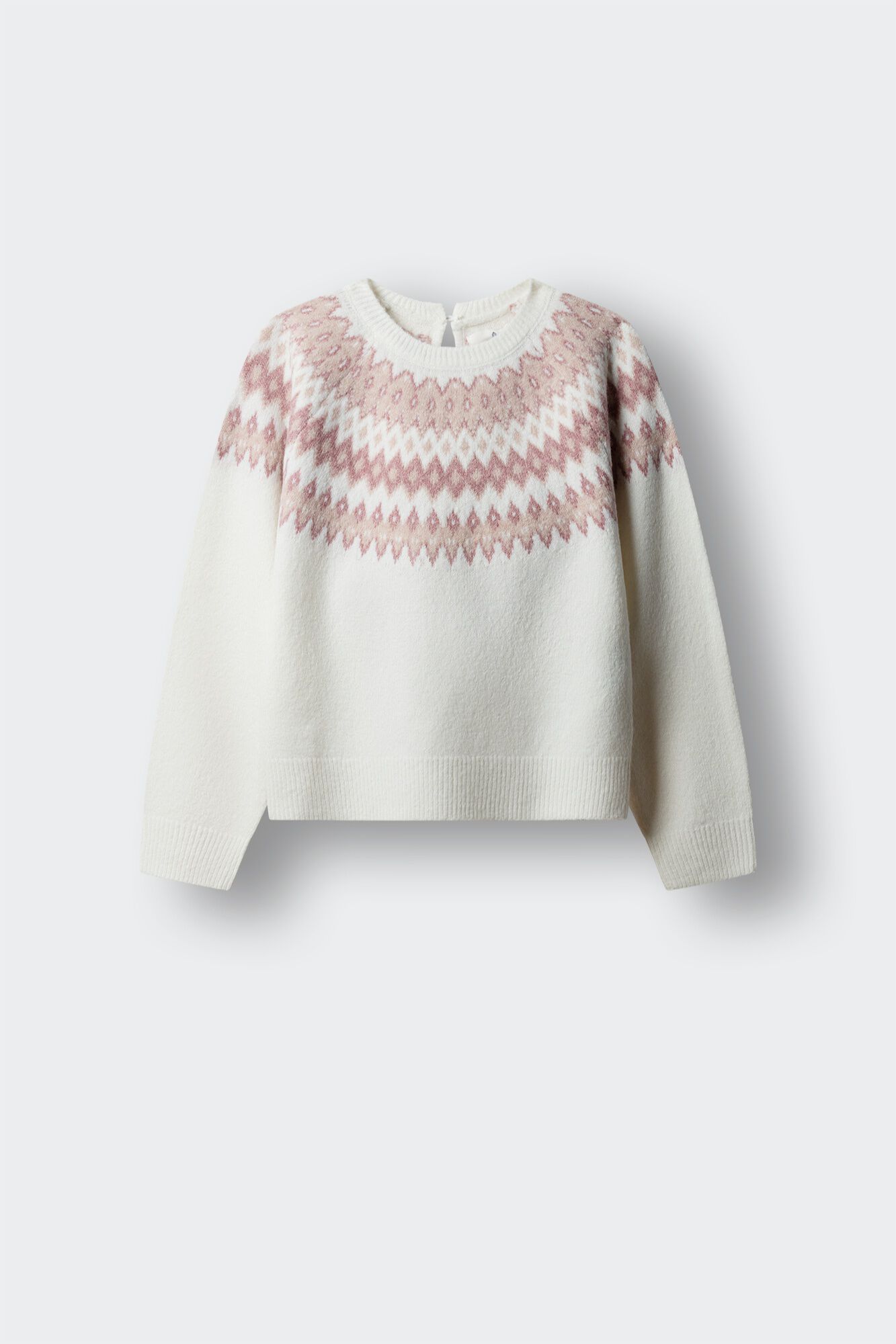 Springfield Kids Su&eacute;ter jacquard greca ni&ntilde;a