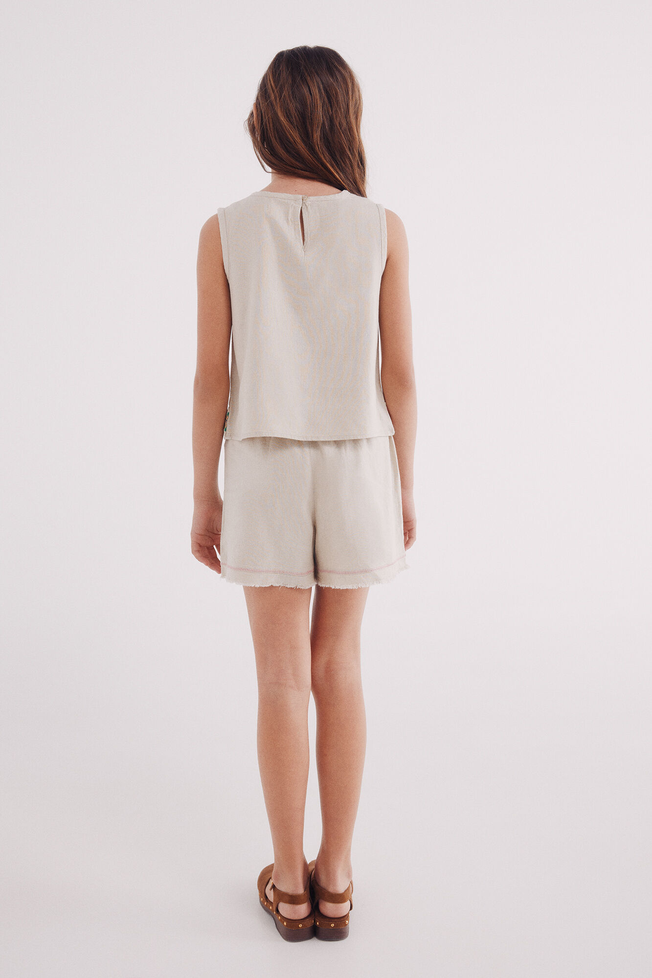 Springfield Kids Short lino ni&ntilde;a estampado