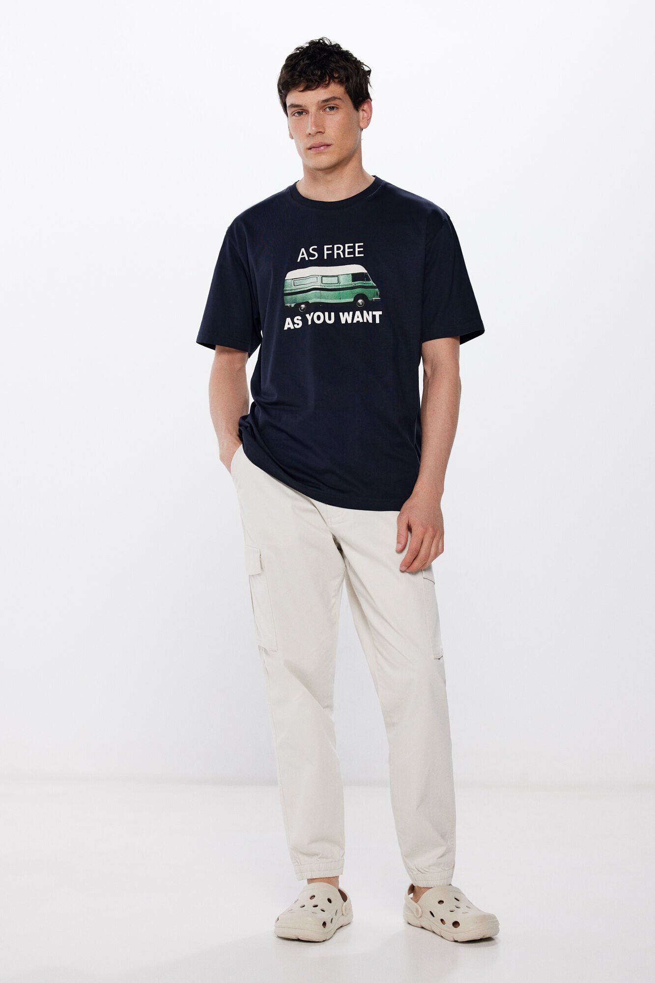 Springfield Playera free van azul