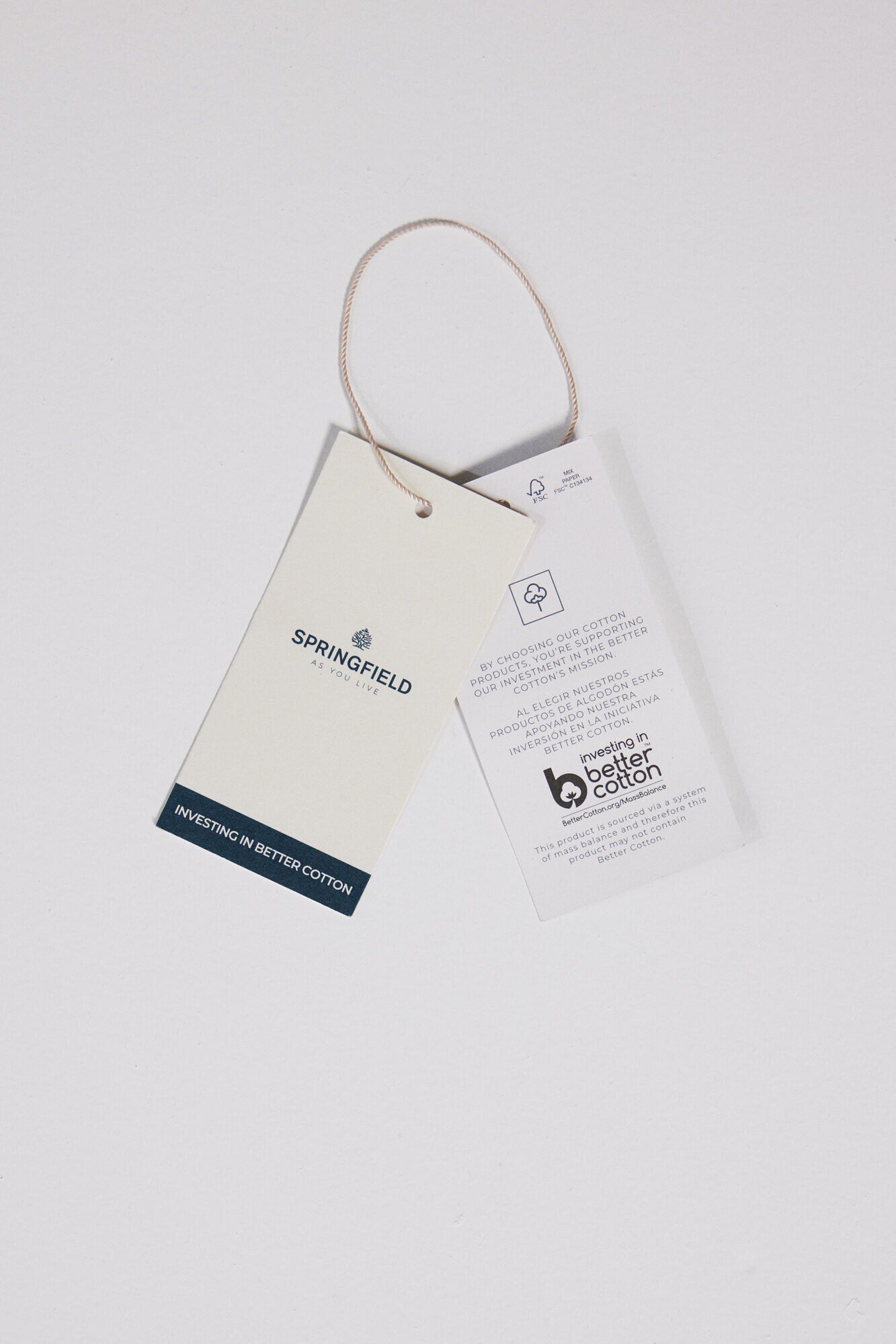 Springfield Playera Mickey  negro