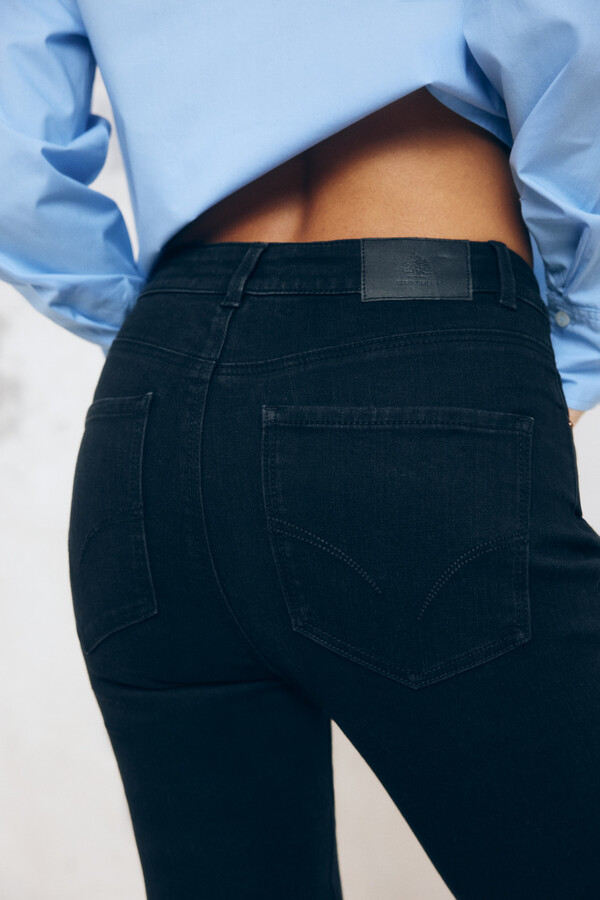 Springfield Jeans skinny negro