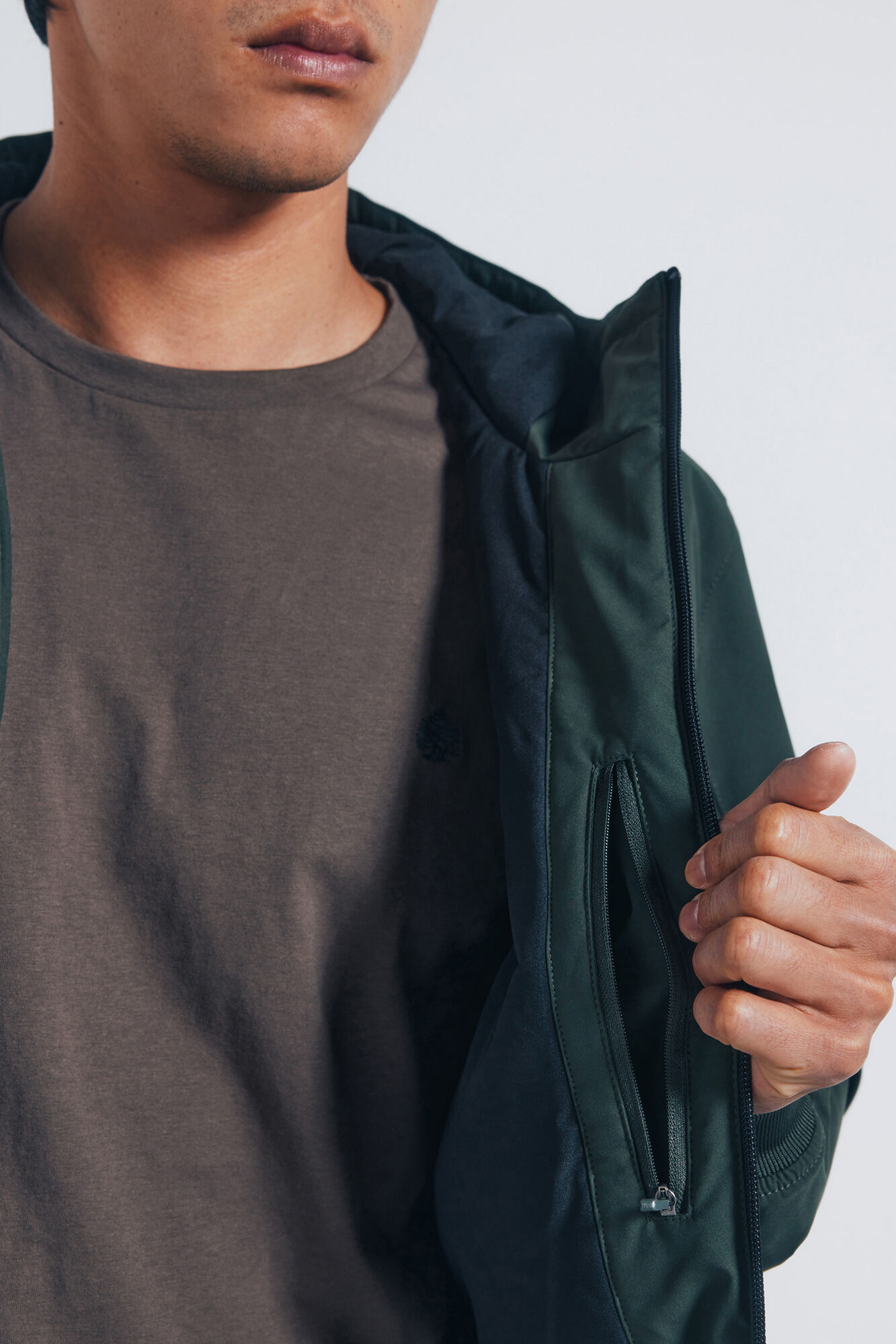 Springfield Chamarra t&eacute;cnica acolchado kaki