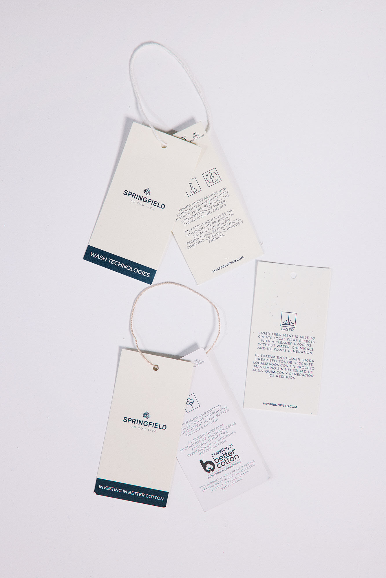 Springfield Vaquero skinny fit turquesa