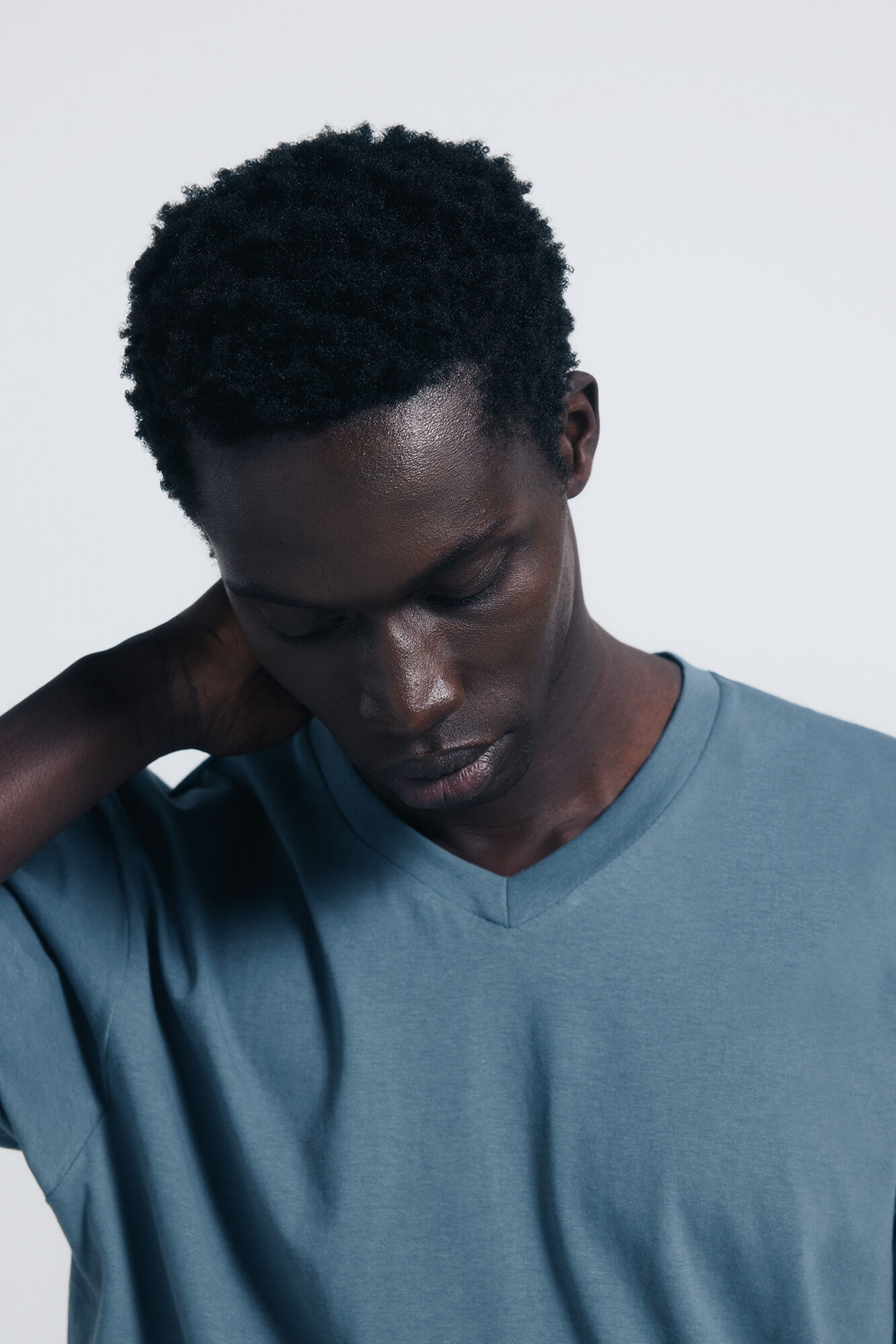 Springfield Camiseta b&aacute;sica cuello pico