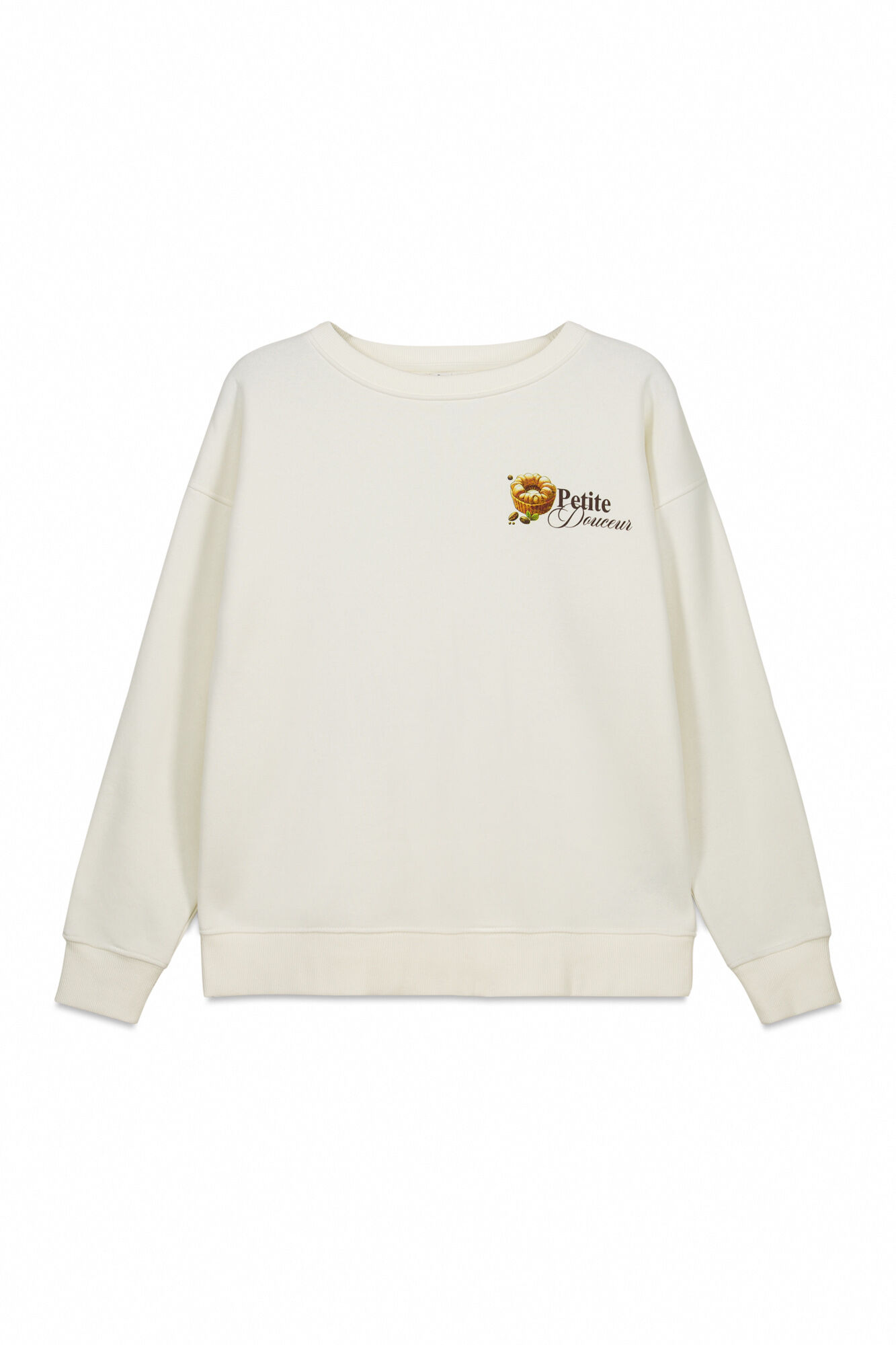 Springfield Sudadera Caf&eacute; boheme blanco