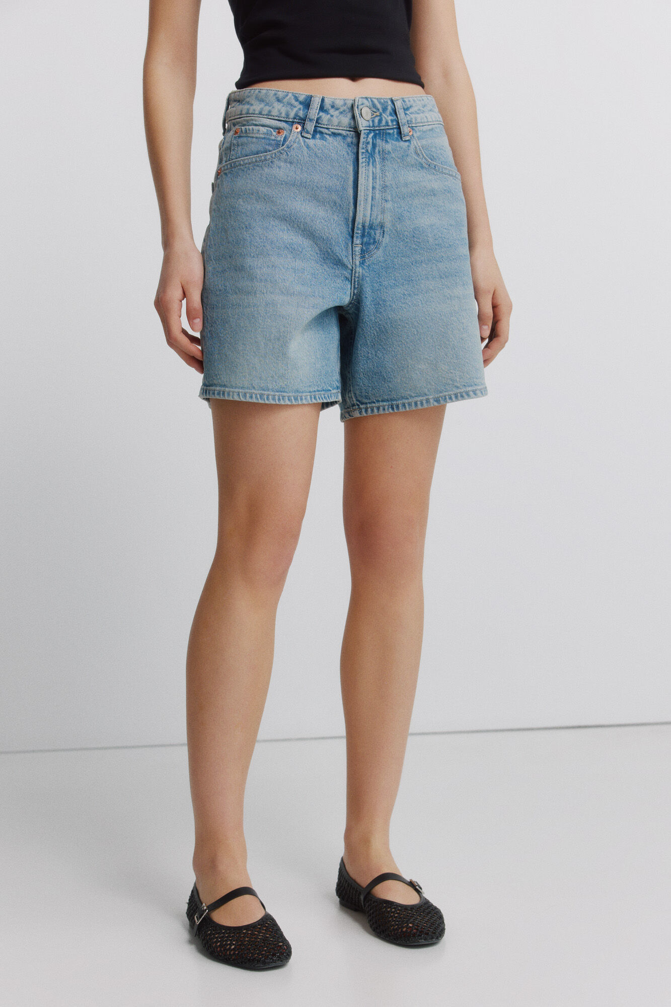 Springfield Bermudas de mezclilla azul