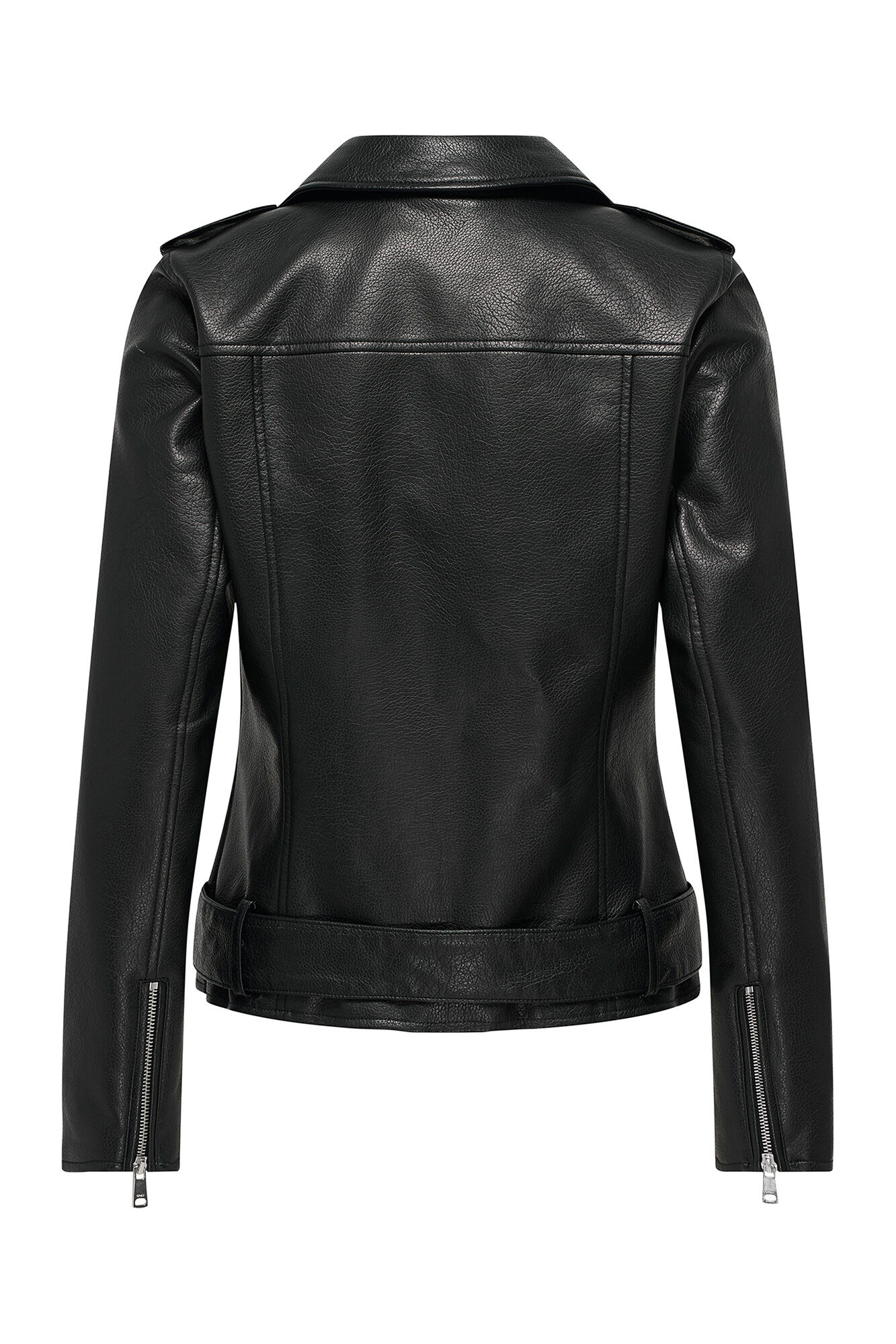 Only Chaqueta biker piel vegana negro