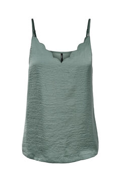 Springfield Top de tirantes de mujer verde
