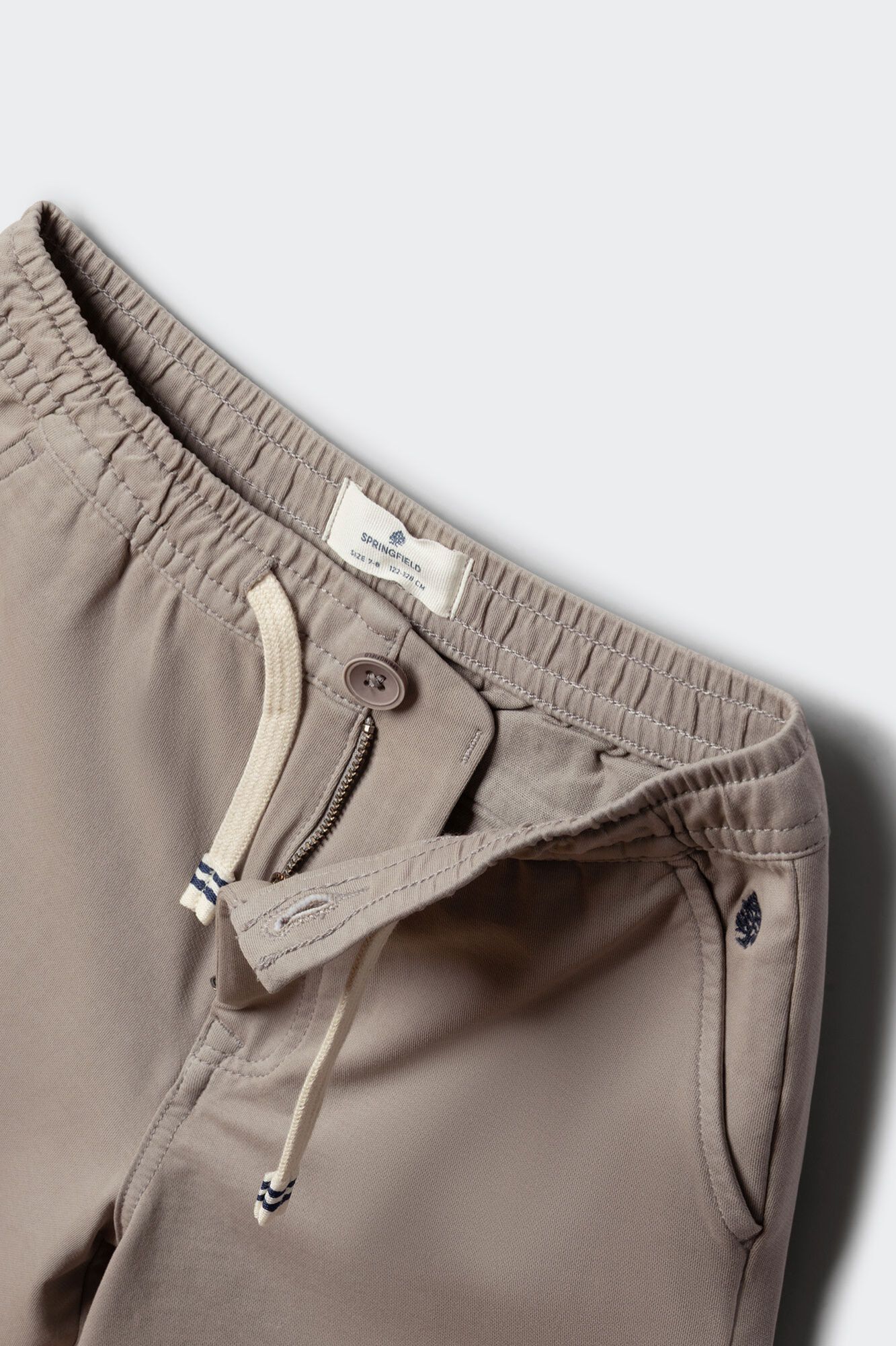 Springfield Kids Bermudas chino de punto para ni&ntilde;o gris