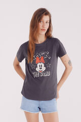 Springfield Camiseta Minnie "Rock the bow" gris