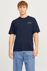 Springfield Playera oversize fit marino