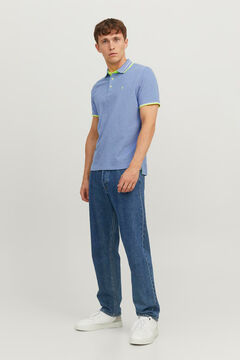 Springfield Polo slim fit vivos azul