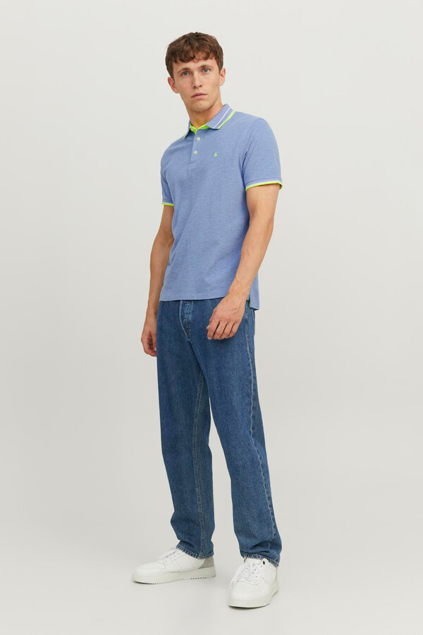 Jack & Jones Polo slim fit azul