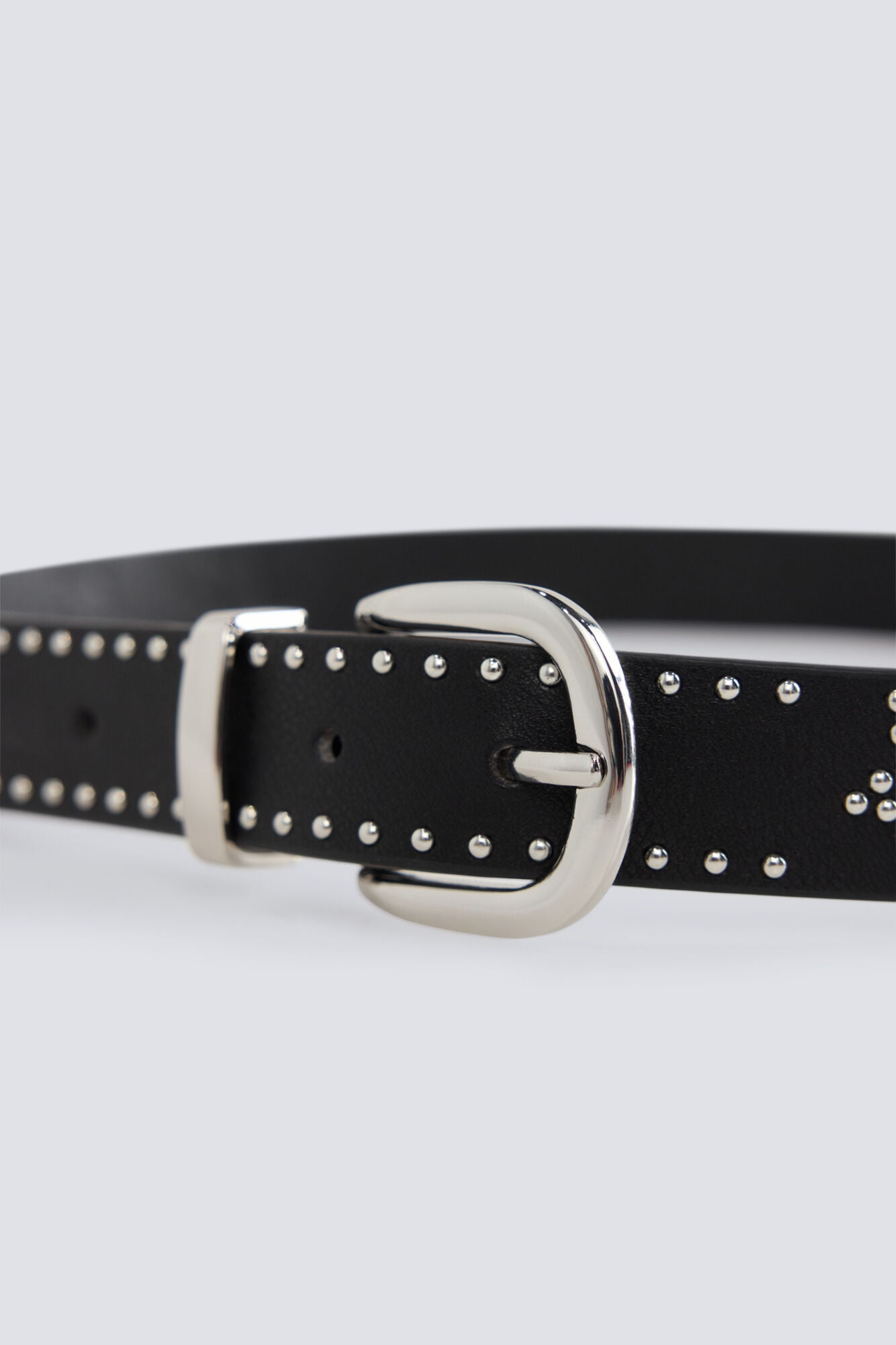 Springfield Cintur&oacute;n de tachas de estrellas negro