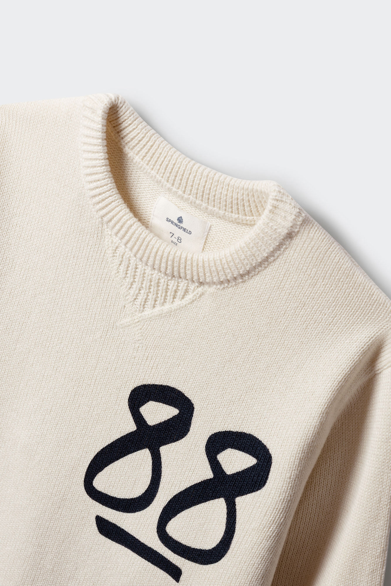 Springfield Kids Su&eacute;ter "brave 88" para ni&ntilde;o blanco