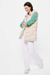 Springfield Chaleco Acolchado Repelente al Agua beige