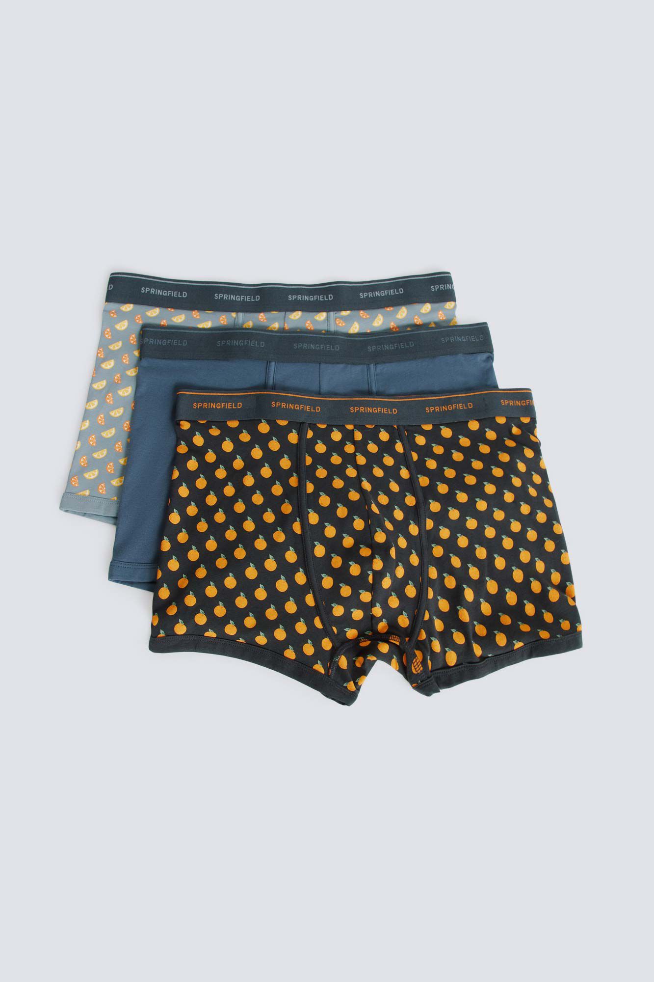 Springfield Pack 3 boxers c&iacute;tricos