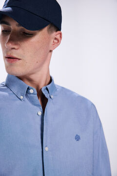 Springfield Camisa oxford azul indigo