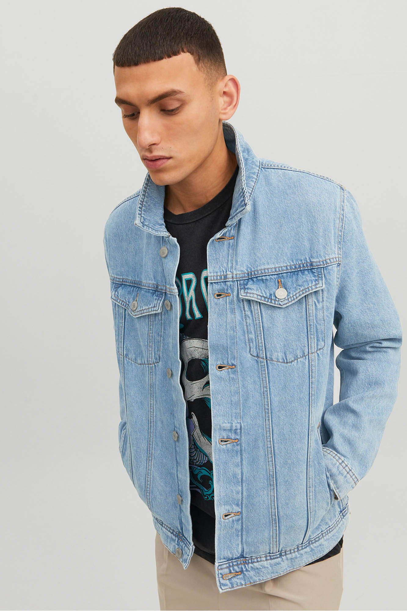 Jack & Jones Cazadora denim azulado