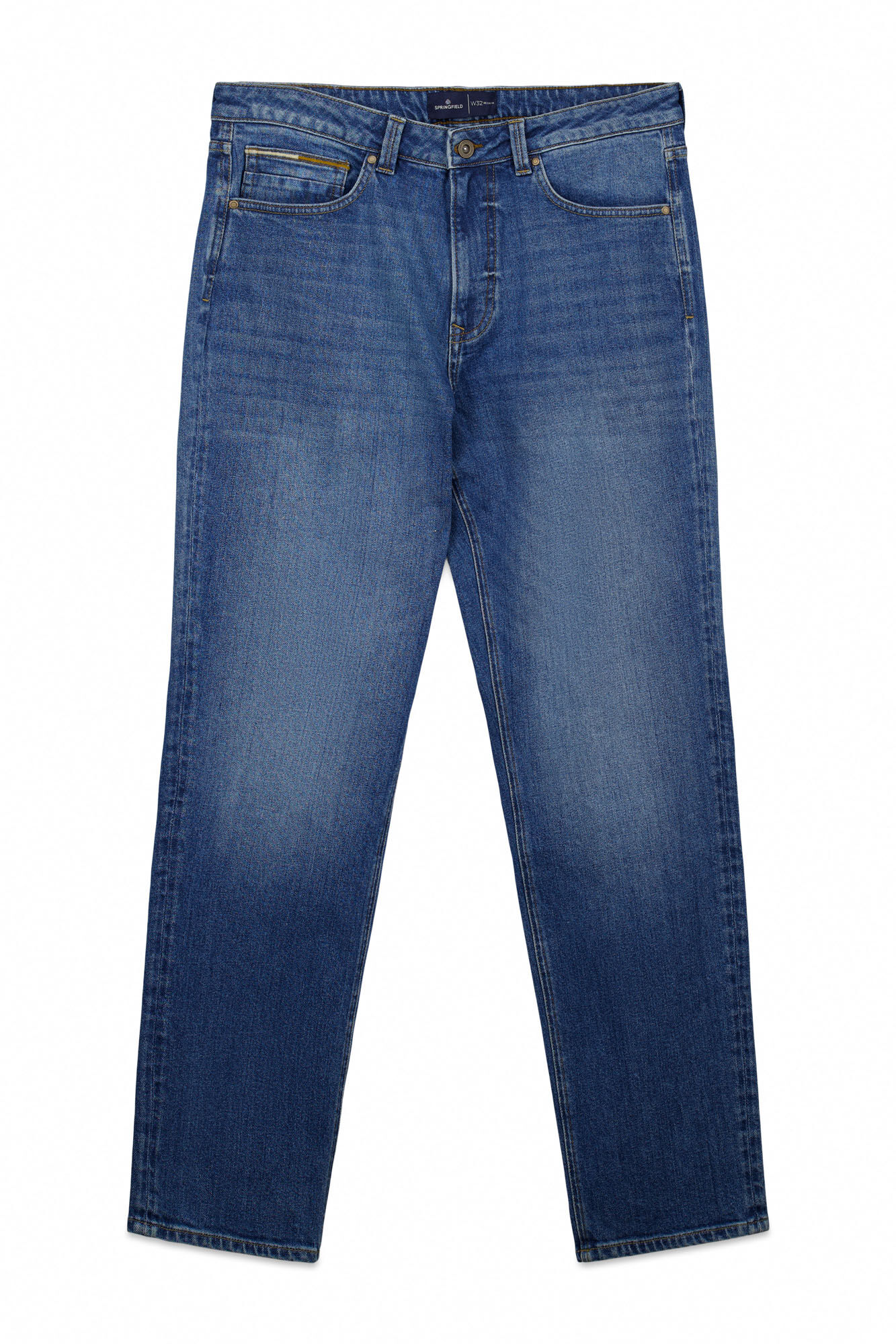 Springfield Jeans lavado medio regular fit azul