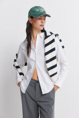 Springfield Camisa de algod&oacute;n Oxford natural