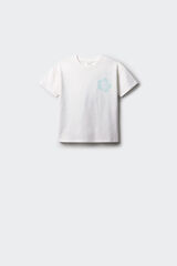 Springfield Playera palmeras niña natural