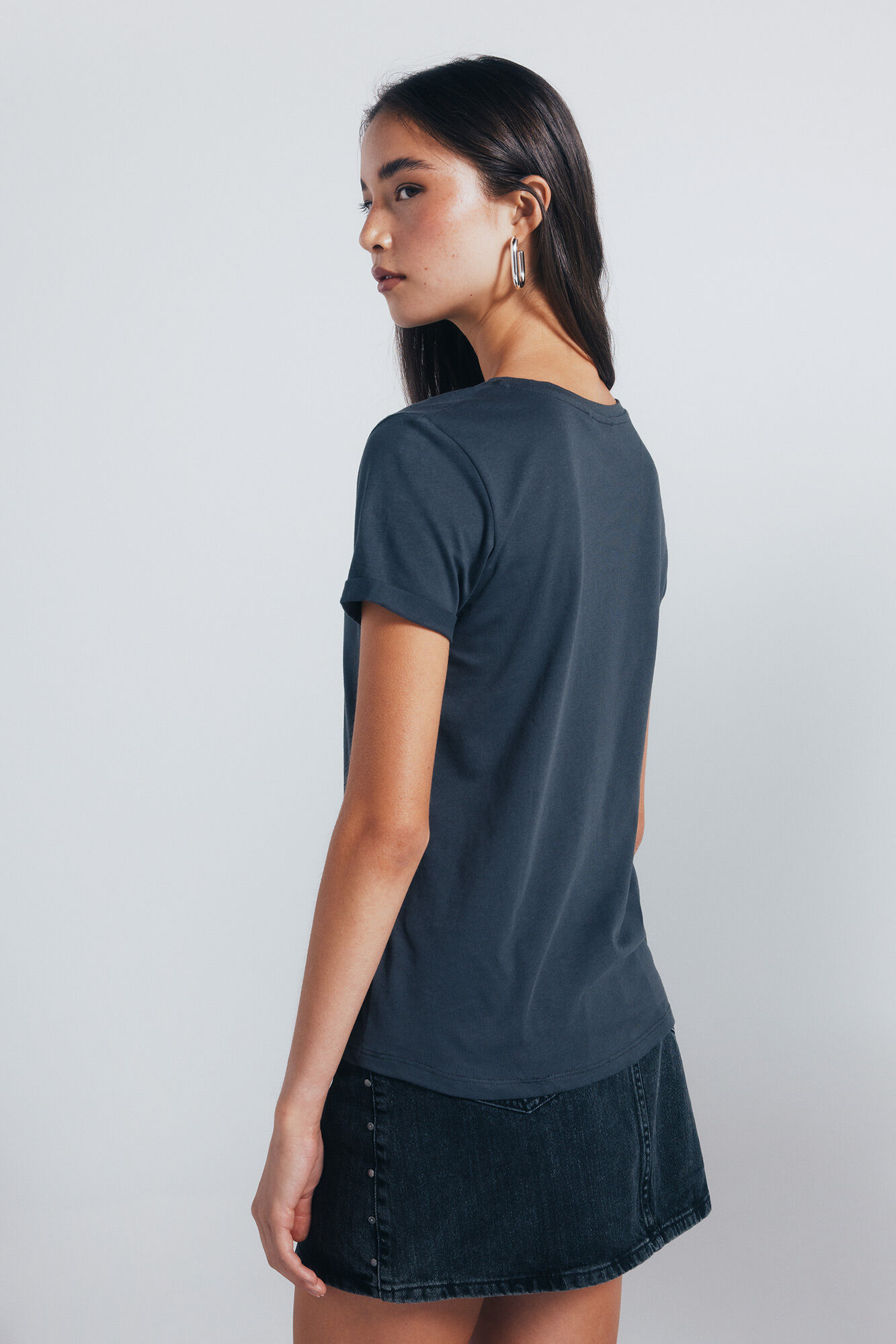 Springfield Playera "Glam Rock" gris