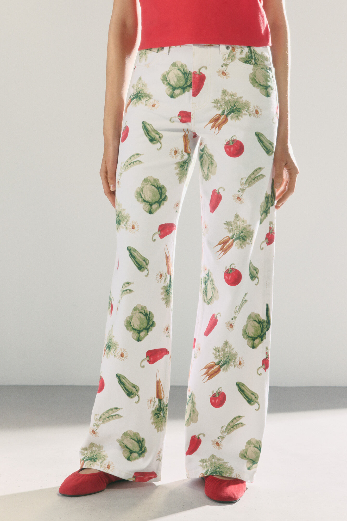High Spirits Pantal&oacute;n Ivory marfil
