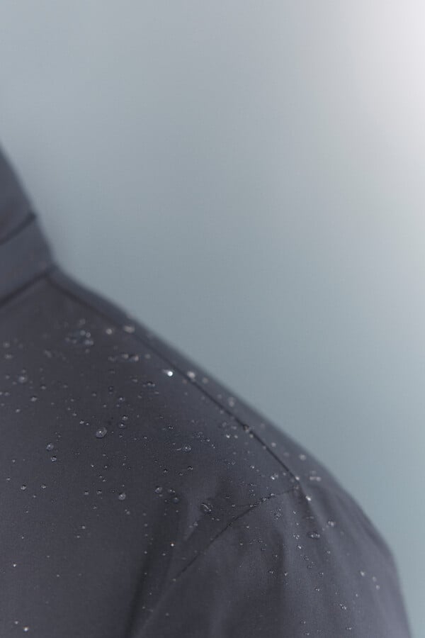 Springfield Parka térmica acolchado azul