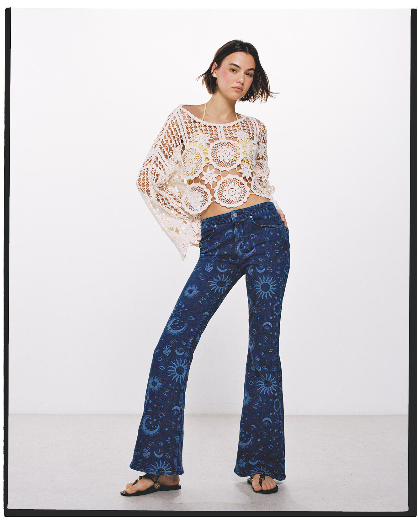 Jeans Flare Misty Pantalones de mujer Springfield MX