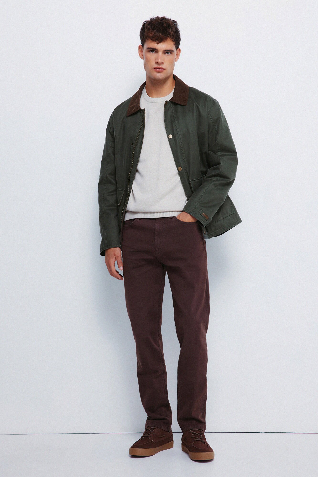 Springfield Pantal&oacute;n slim fit de 5 bolsillo