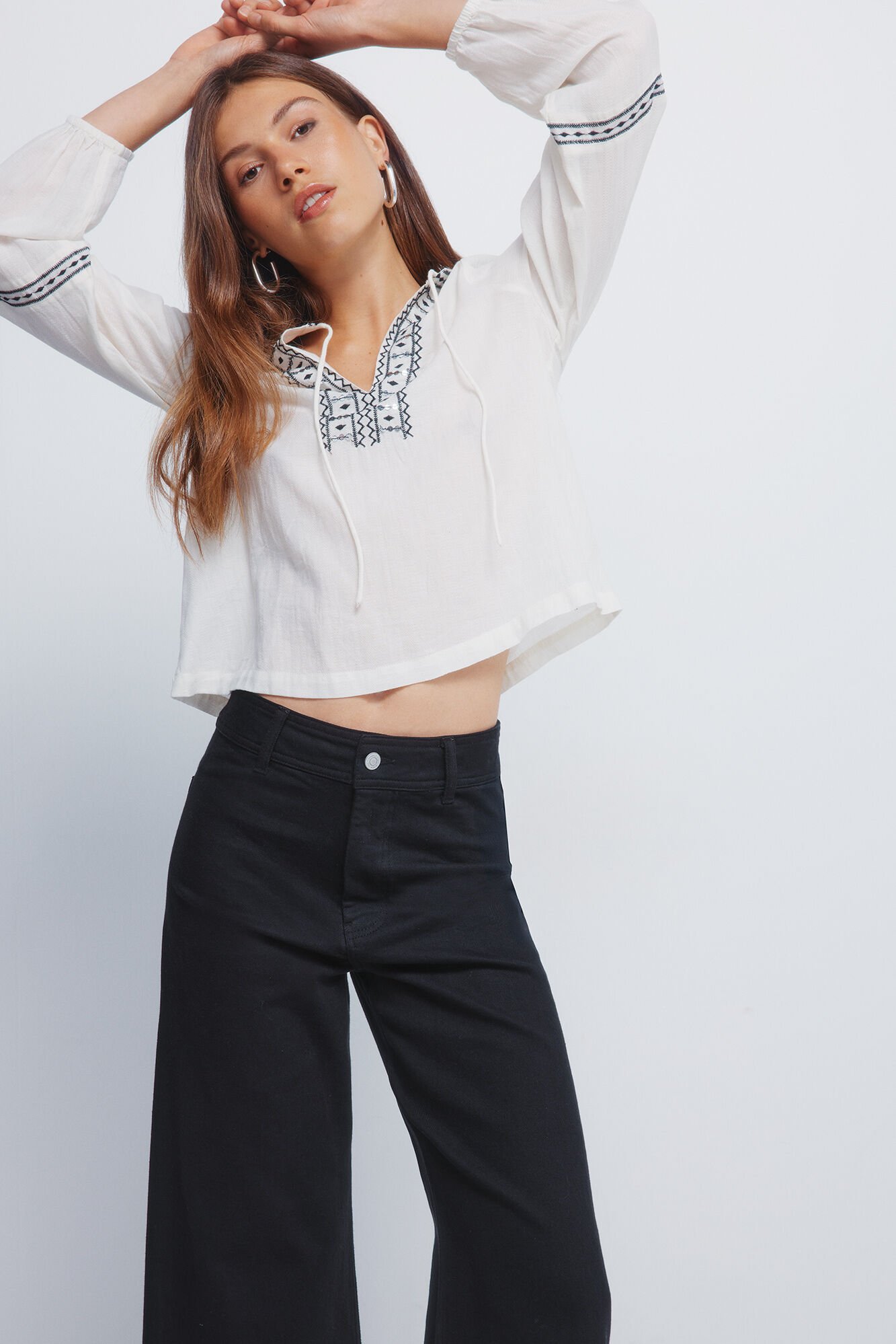 Springfield Jeans sailor color negro