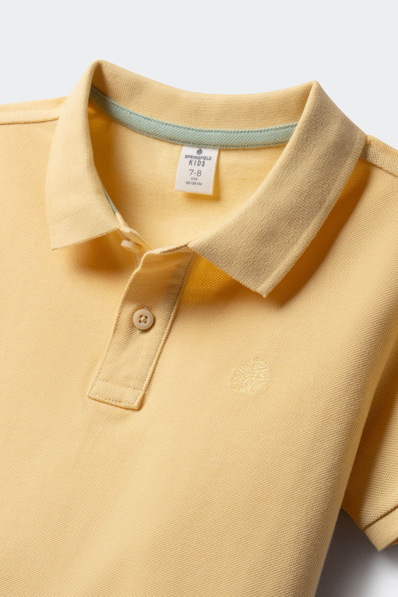 Springfield Kids Polo basico ni&ntilde;o amarillo