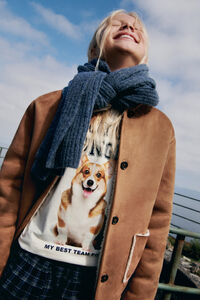 Springfield Kids Chamarra de niña de doble cara