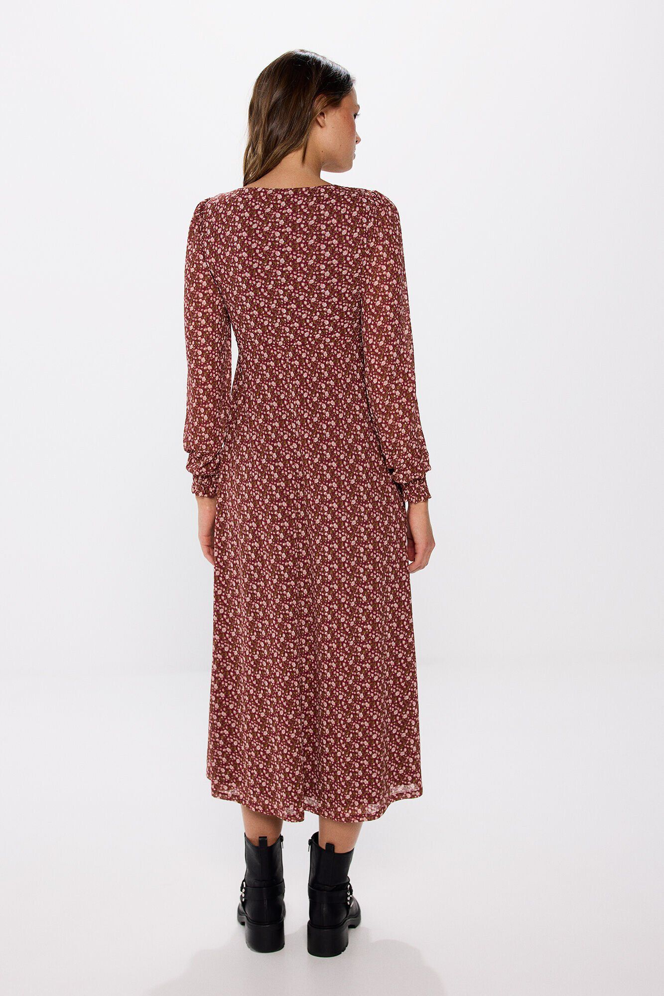 Springfield Vestido midi florecitas estampado