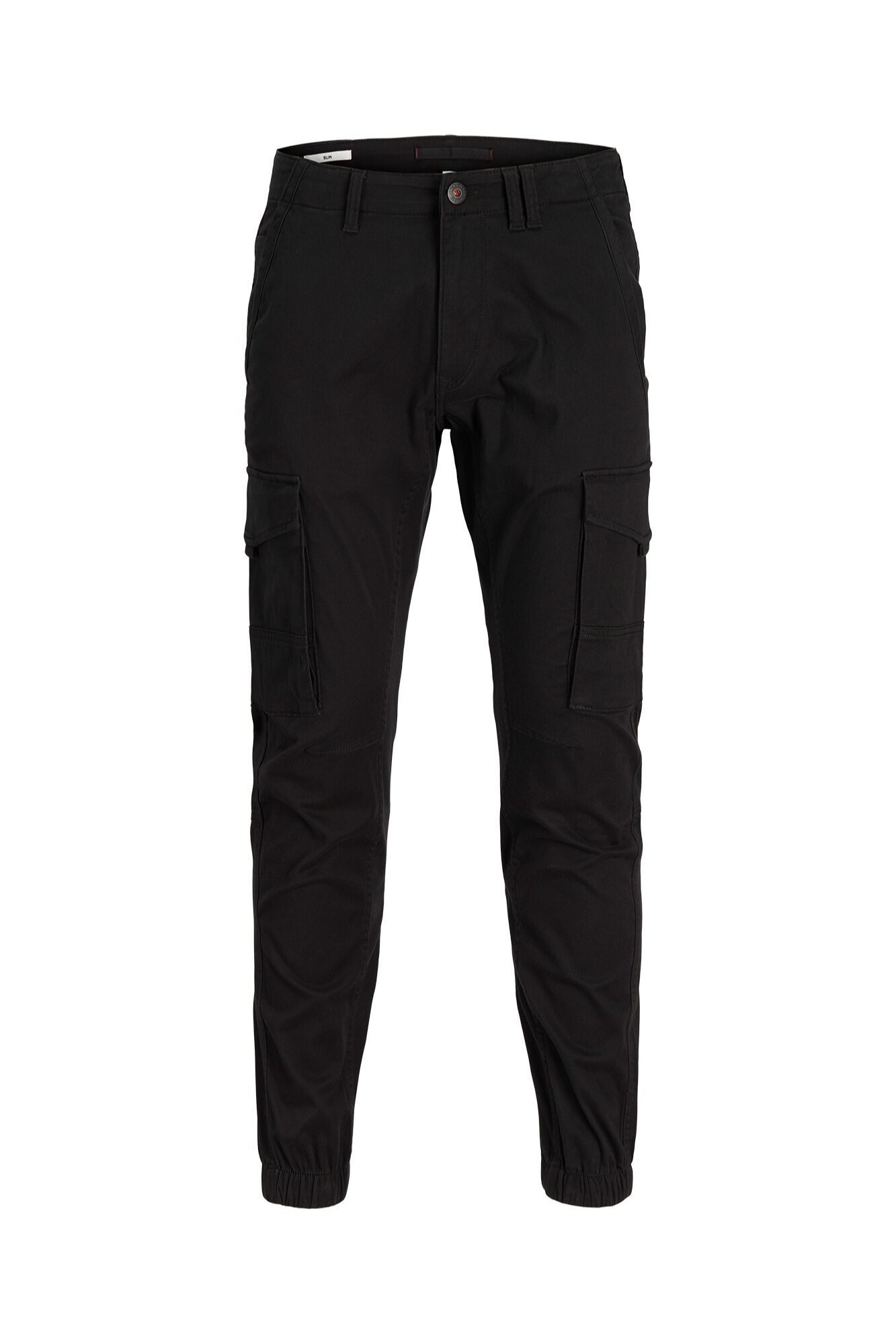 Jack & Jones Pantal&oacute;n cargo slim fit negro