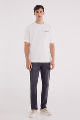 Springfield Jeans gris oscuro slim fit gris