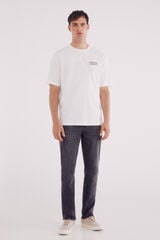 Springfield Jeans gris oscuro slim fit gris